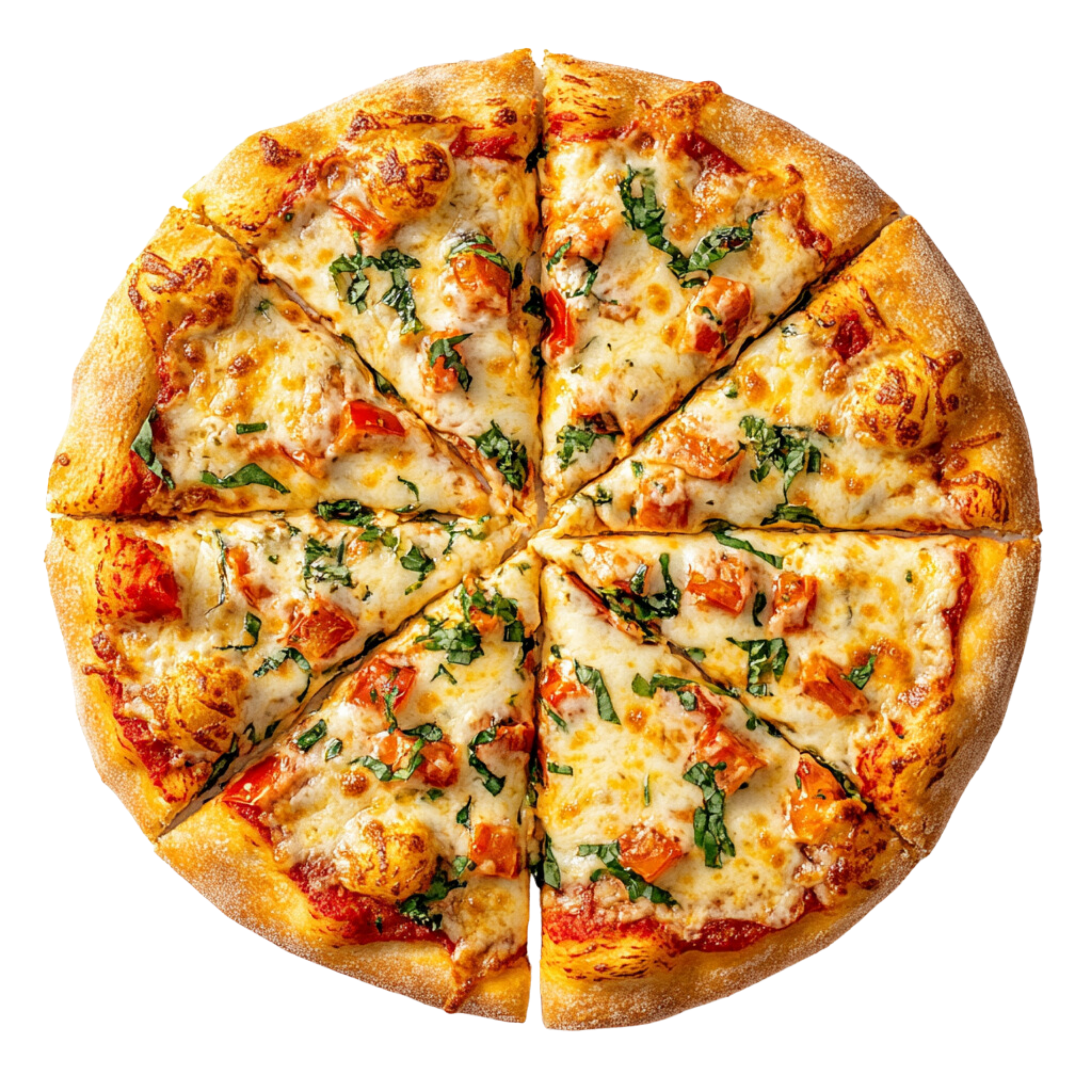big rotating transparent pizza png